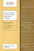 Bonnes pratiques pour la formation doctorale en théologie (Icete) 1783685263 Book Cover