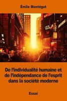 de l'Individualit� Humaine 1541363493 Book Cover