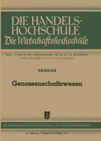 Genossenschaftswesen 3663030644 Book Cover