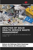 Analysis of Solid Health Service Waste Management 6207987403 Book Cover