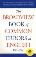 The Broadview Book of Common Errors in English: A Guide to Righting Wrongs 155111318X Book Cover