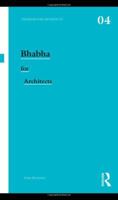 Bhabha for Architects 0415477468 Book Cover