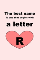 The best name is one that begins with a letter R 1651784876 Book Cover