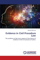 Evidence in Civil Procedure Law 6203303941 Book Cover