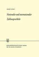 Nationaler und internationaler Zahlungsverkehr 3409882316 Book Cover