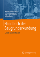 Handbuch der Baugrunderkundung: Geräte und Verfahren (German Edition) 3658450517 Book Cover