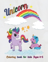 Unicorn coloring Book: Coloring Book For Kids Ages 4-8, activity Book For Kids, Drawing Book For Kids B08SHVJ4Y8 Book Cover