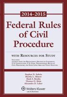 Federal Rule Civil Procedure 2014-2015 Stat Supp W/Resource Study 1454841761 Book Cover