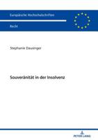 Souveraenitaet in Der Insolvenz 3631773382 Book Cover