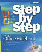 Microsoft  Office Excel  2007 Step by Step (Step By Step (Microsoft)) 073562304X Book Cover