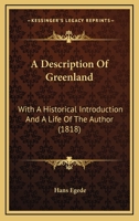 A Description of Greenland 935475936X Book Cover