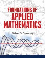 Foundations of Applied Mathematics 0133296237 Book Cover