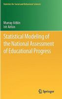 Statistical Modeling Of The National Assessment Of Educational Progress 146142822X Book Cover