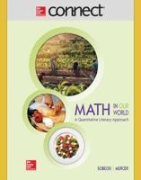 Connect Math Hosted by Aleks Access Card 52 Weeks for Quantitative Literacy 1259827925 Book Cover
