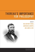 Thoreau's Importance for Philosophy 0823239306 Book Cover