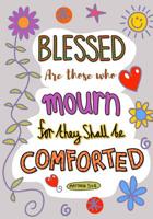 Matthew 5: 4 Blessed Are Those Who Mourn, For They Shall Be Comforted: 7x10 Ruled/Lined Blank Jurnal, Great Gifts for Catechumen, Great Gifts for Comfort 1072565242 Book Cover