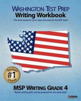 Washington Test Prep Writing Workbook Msp Writing Grade 4 1475255233 Book Cover