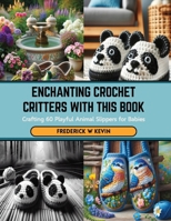 Enchanting Crochet Critters with this Book: Crafting 60 Playful Animal Slippers for Babies B0CSB5956X Book Cover
