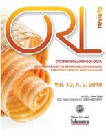 Revista ORL: Vol. 10, n�m. 2 (2019) 1075891620 Book Cover