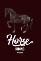 Horse Riding Journal: Horse Riding Notebook Journal to write in| horse journal diary | 120 Pages Ruled Notebook ( 6" x 9" ) | Ideal Gift, horse notebook, horse journal, birthday gift 1674179375 Book Cover