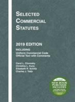 Selected Commercial Statutes, 2019 Edition 168467008X Book Cover