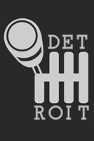 Detroit: Notebook A5 Size, 6x9 inches, 120 lined Pages, Michigan Detroit USA State 1696085411 Book Cover