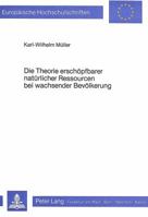 Die Theorie Erschoepfbarer Natuerlicher Ressourcen Bei Wachsender Bevoelkerung 3820453156 Book Cover