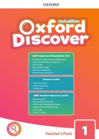 Oxford Discover 1. Teacher's Book with Classroom Practice Tool + Online Practice Test 0194053881 Book Cover