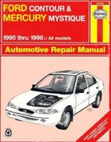 Ford Contour and Mercury Mystique Automotive Repair Manual 1995-1998 1563922886 Book Cover
