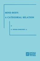 Mind-Body: A Categorical Relation 9024715504 Book Cover