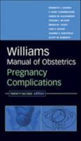 William's Manual of Obstetrics 0071479368 Book Cover