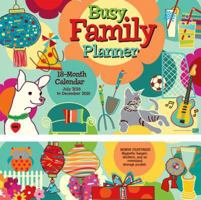 Busy Family 2019 18-Month Wall Calendar Planner 1531904866 Book Cover