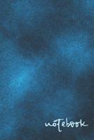 Notebook: Gorgeous & Stunning Bright Blue Dark Ocean Inspired Design 1096588161 Book Cover