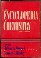 Encyclopaedia of Chemistry 0442230958 Book Cover