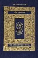 Koren Shalem Siddur with tabs, Compact, Denim, Hebrew/English 9653019562 Book Cover