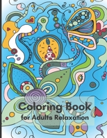Coloring Book for Adults Relaxation: Magical World of Fantasy Doodles Coloring & Activity Book B08L3WRKXX Book Cover