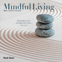 Mindful Living 2027 7 X 14 Inch (Hanging) Monthly Mini Wall Calendar B0GJWH719Y Book Cover
