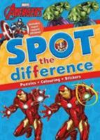 Marvel Avengers Spot the Difference: Includes Super Reward Stickers! (Spotthedifference Puzzle Fun) 147484099X Book Cover