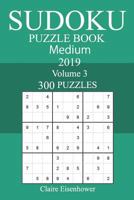 300 Medium Sudoku Puzzle Book 2019 1727258835 Book Cover