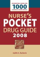 Nurse's Pocket Drug Guide 2008 (Nurse's Pocket Drug Guide) 0071492461 Book Cover