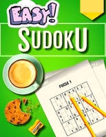 100 Easy Sudoku Puzzles Book for Adults - Large Print null Book Cover