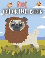 Pug Coloring Book: 50 Creative And Unique Drawings With Quotes On Every Other Page To Color In ( Stress Reliving And Relaxing Drawings To Calm Down And Relax ) Makes For A Perfect Gifts For Pug Lovers B08HSC1CK5 Book Cover
