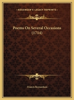 Poems on Several Occasions 1162180277 Book Cover