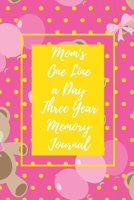 Mom's One Line a Day Three Year Memory Journal: Microjournal to Preserve Important Parenting Memories Dated entries from January 1 2020 to December 31 ... and polka dots (Memory Keeper Books for Moms) 167499351X Book Cover