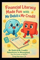 Financial Literacy Made Fun: Mr Debit & Mr Credits Adventures in Moneyland - Your first book on finance B0F9PW1CWX Book Cover