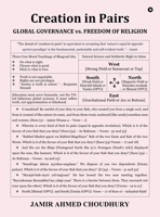 Creation in Pairs: Global Governance Vs. Freedom of Religion B0FVY2B28J Book Cover
