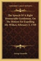 The Speech of a Right Honourable Gentleman 1163750670 Book Cover