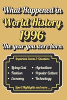 What Happened in World History 1996 The Year You Were Born: Back in 1996, Major Events, Culture, Technology, Economy, Sports & Cost of Living , Famous Leaders B0H2QJR9FX Book Cover