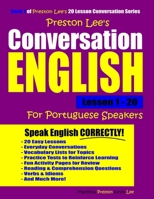 Preston Lee's Conversation English for Portuguese Speakers Lesson 1 - 20 1790143888 Book Cover