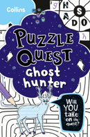 Ghost Hunter: Solve more than 100 puzzles in this adventure story for kids aged 7+ 0008599564 Book Cover